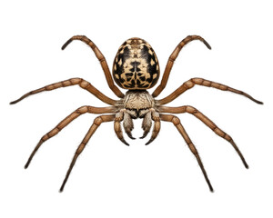 Spider isolated on transparent background