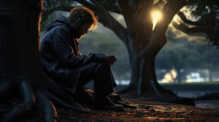 Homeless people. Shed light on the importance of community in helping the homeless that showcase the support, unity, and kindness