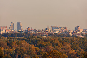 View of Belgrade, capital of Serbia.