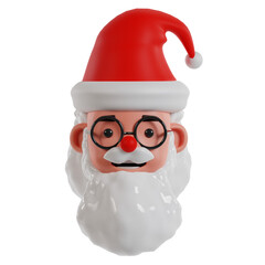 3d element icons Christmas holiday