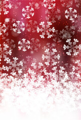 クリスマス　雪　冬　風景　背景