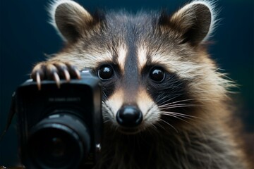 Blurry moments in isolation, framed by a raccoons photographic eye