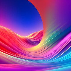 カラフルなマーブル模様のイメージ