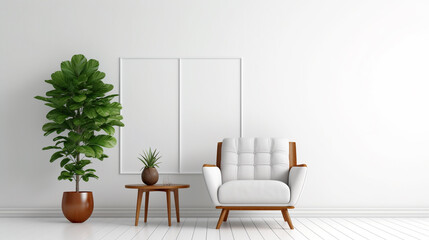 Fototapeta na wymiar interior design of living room, legal AI