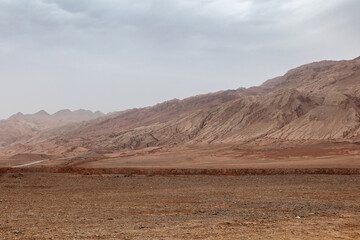 The Flaming Mountains of Turpan, Xinjiang