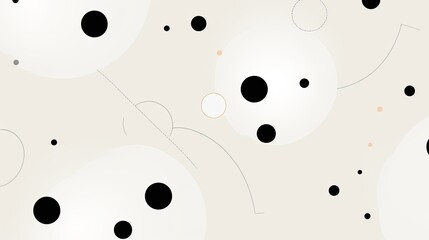 Minimalistic background with line and dot patterns, creating a simple impression.