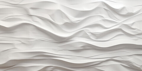 simple monochromatic white paper texture background wallpaper. Generative AI