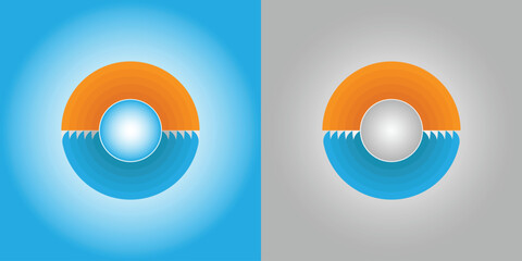 blue and white easter eggs in a row vector, illustration, button, circle, icon, design, symbol, web, egg, light, 3d, sign, round, orange, cd, business, ball, technology, glass, shiny, dvd, food, spher