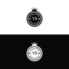 black and white abstract badge kingdom vs religion vector, design, illustration, symbol, icon, pattern, circle, sun, element, art, decoration, sign, pin, shape, flower, business, set, ornament,
