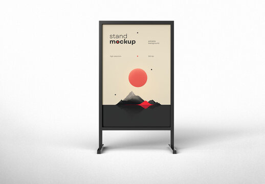 Display Stand Mockup / Poster