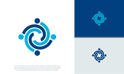 Human Resources Consulting Company, Global Community Logo.