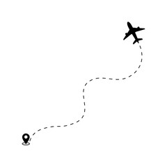 Airplane Path Line