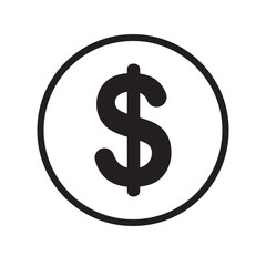 Dollar currency icon