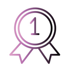 Achieve Awards Medal Gradient Icon