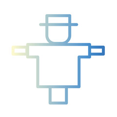 Agriculture Farming Rural Gradient Icon