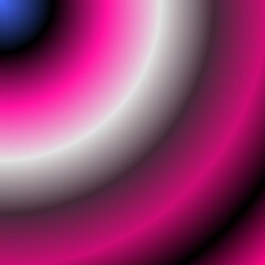 3d rendering Curve Dynamic Fluid Liquid Wallpaper. Light Pastel Cold Color Colorful Swirl Gradient Circles. Bright Pink Vivid Vibrant Smooth Surface. Blurred Multicolor Neon Sky Gradient Background