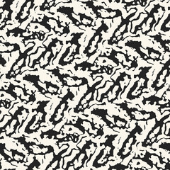 Ink Spotty Textured Camouflage Pattern