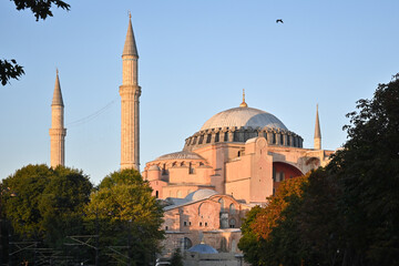 Fototapeta na wymiar Hagia Sophia in Istanbul.