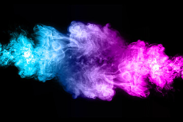 Captivating Abstract Colorful Smoke