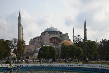 Hagia Sophia in Istanbul.