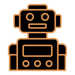 Fototapeta premium Robot Icon