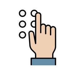 Obraz premium Password icon