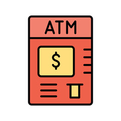 ATM machine icon