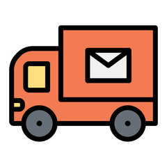 Truck delivery icon