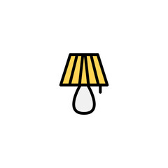 Desk lamp icon