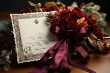 An online education platform offers certificates upon course completion, recognizing learners' achievements and skill development. Generative AI.