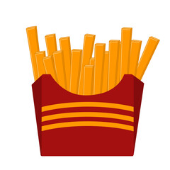 french fries illustration