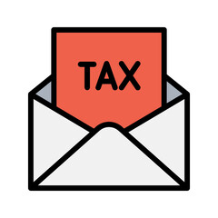 Tax document icon