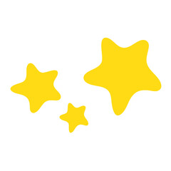 Stars flat illustration