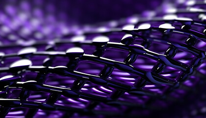 purple glass zoom background