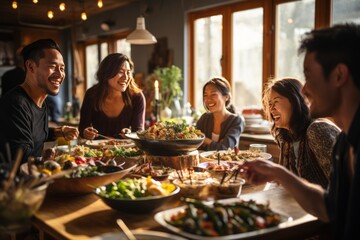 Cooking Class Where Participants Gathered, Generative AI