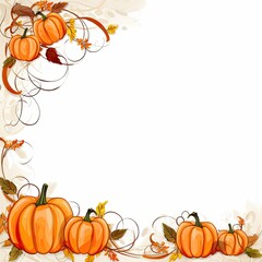 halloween pumpkin border