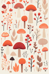 Fall Delights: Fungi and Foliage