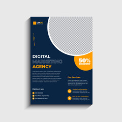 Digital Marketing Business Flyer Template Design