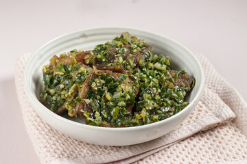 Dendeng Batokok or Dendeng Balado is Typical Cuisine From Minang, Sumatera Barat.