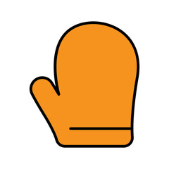 Oven glove icon