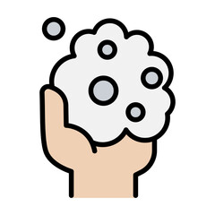 Washing hand icon