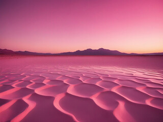 the pink desert landscape  - 641247972