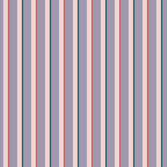 Abstract geometric seamless pattern. purple Vertical stripes. Wrapping paper. Print for interior design and fabric. Kids background. Backdrop in vintage and retro style.