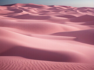 waves in the pink desert