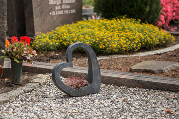 Friedhof, Engel, Statue	