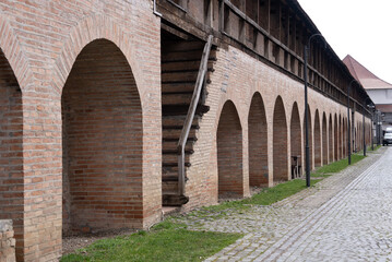 arches of the castle