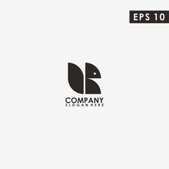 Abstract Squirrel Logo Design Vector Template. Modern Design. Vector Illustration