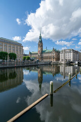 view of the town country hamburg 