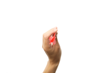 PNG, darts, dart in hand, isolated on white background