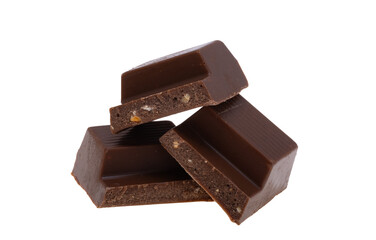 chocolate bar isolated